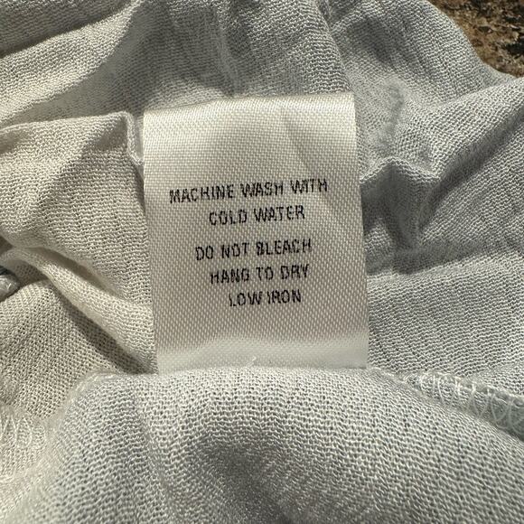 Dress Boho Tie Dye Cottage Festival Hippie 70s Beachy Coastal Casual Blue Medium - Picture 5 of 7